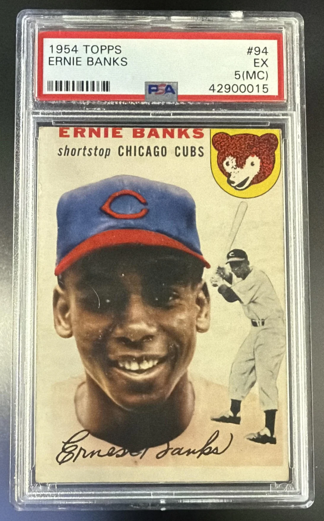1954 Topps Ernie Banks #94 PSA 5