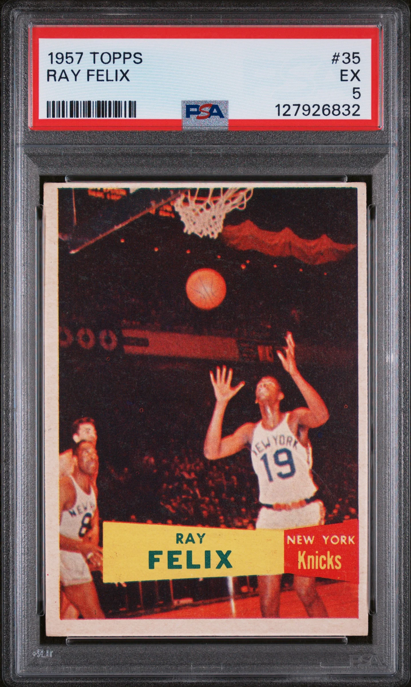 1957 Topps Ray Felix #35 PSA 5