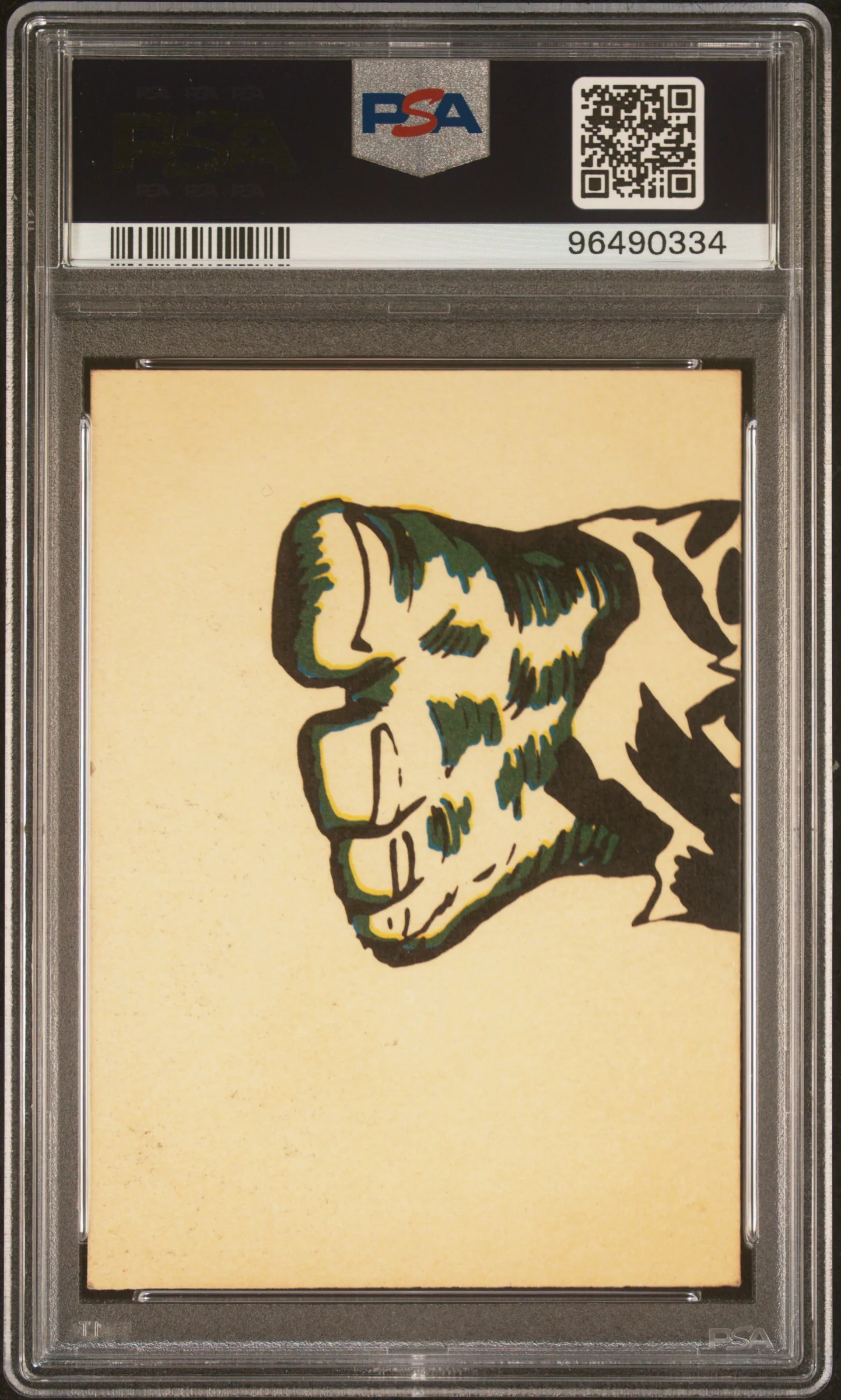 1966 Marvel Super Heroes Write Your Own Caption #66 PSA 5 - Image 2