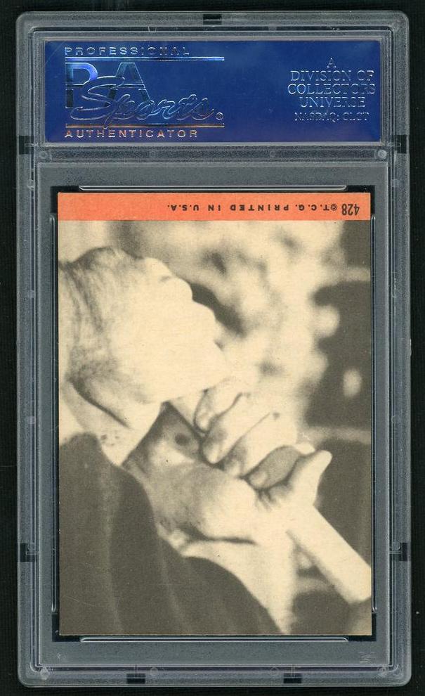 1969 Topps Lou Brock #428 PSA 8 - Image 2