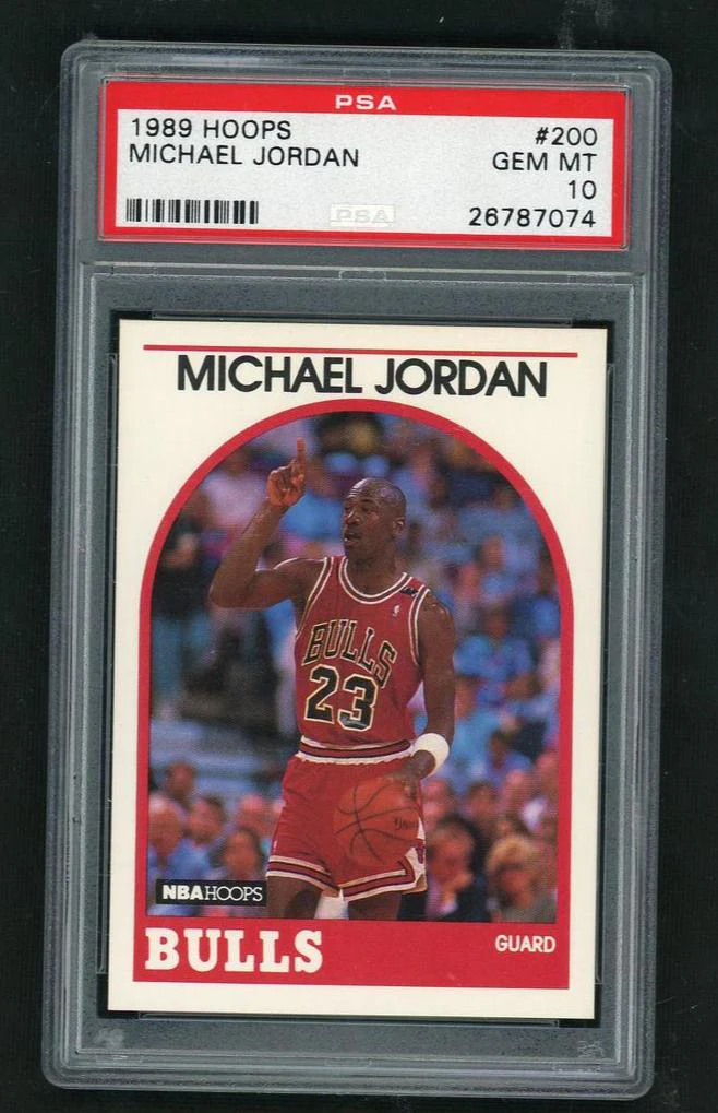 1989 Hoops Michael Jordan #200 PSA 10