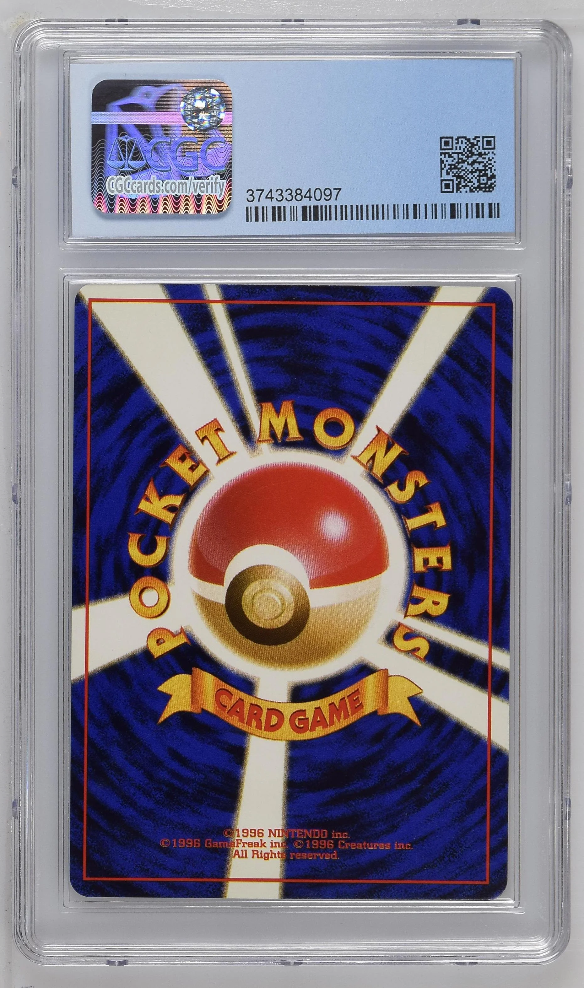 1996 Pokemon #149 Dragonite The Mystery of the Fossils CGC 9 - Image 2