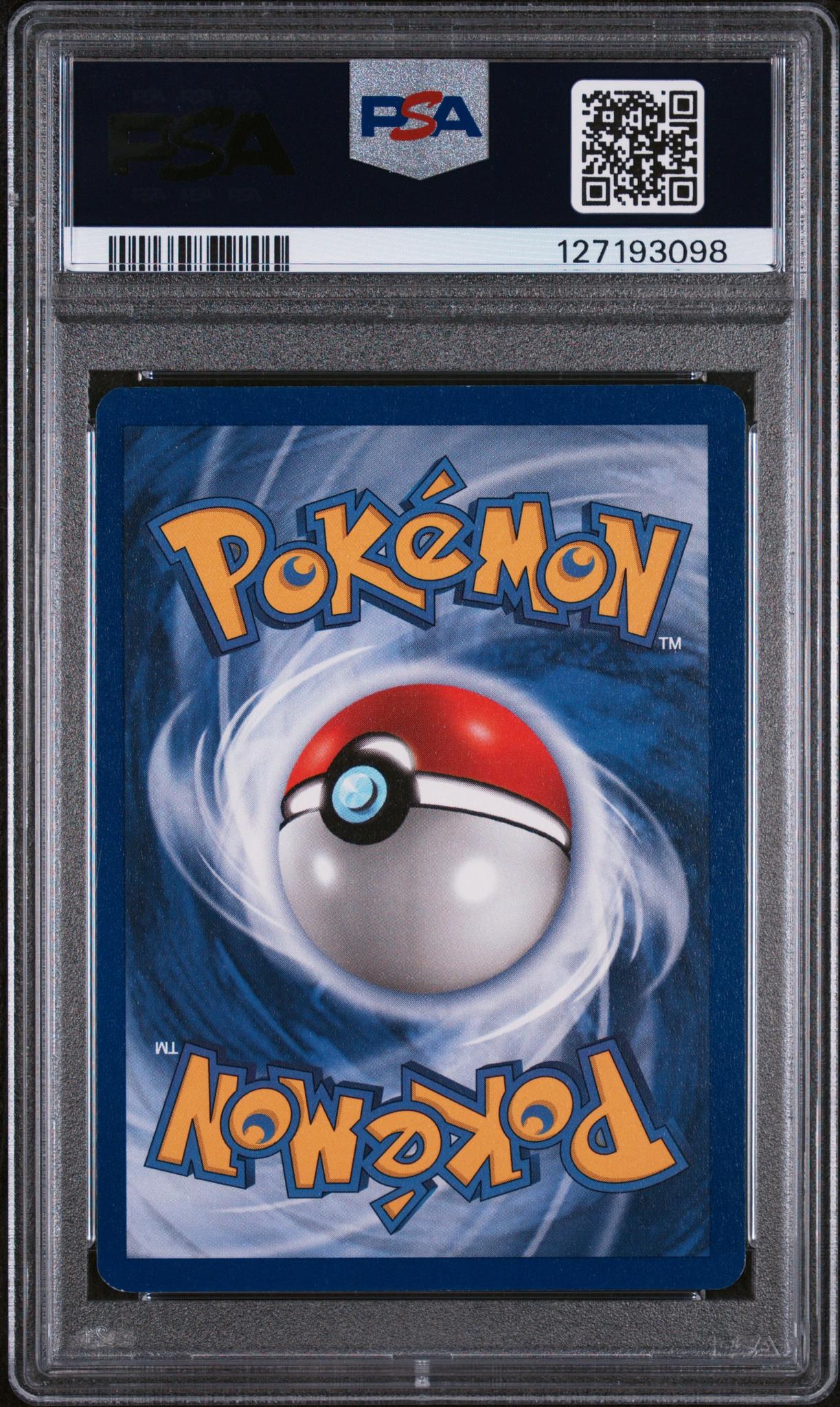 1999 Pokemon Fossil 1st Edition Haunter #21 PSA 7 - Image 2