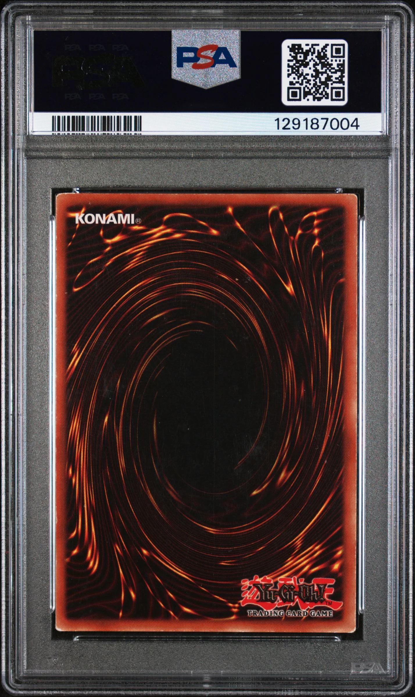 2002 Yu-Gi-Oh! Psv-Pharaoh's Servant Reverse Foil Error Jinzo PSA 5 - Image 2