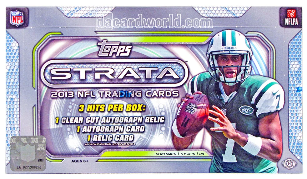 2013 Topps Strata Football Hobby Box
