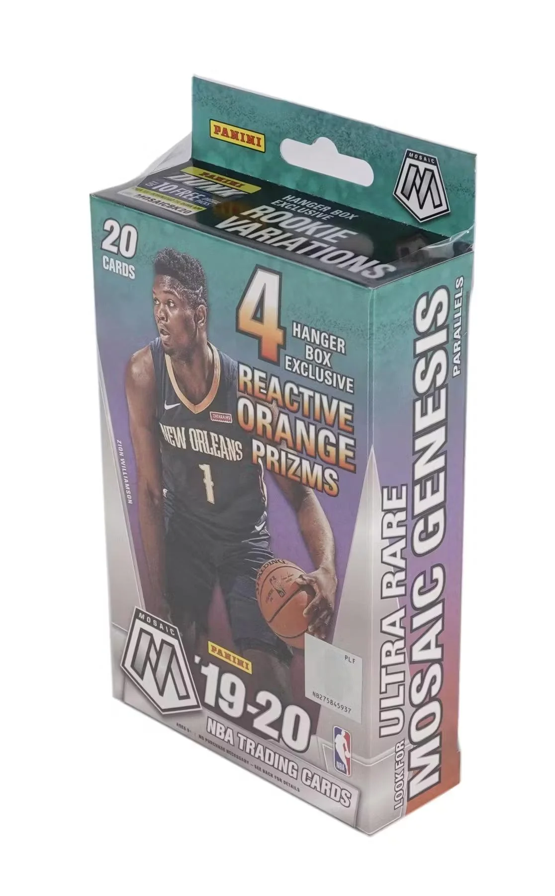 2019-20 Panini Mosaic Basketball Hanger Box - Image 2