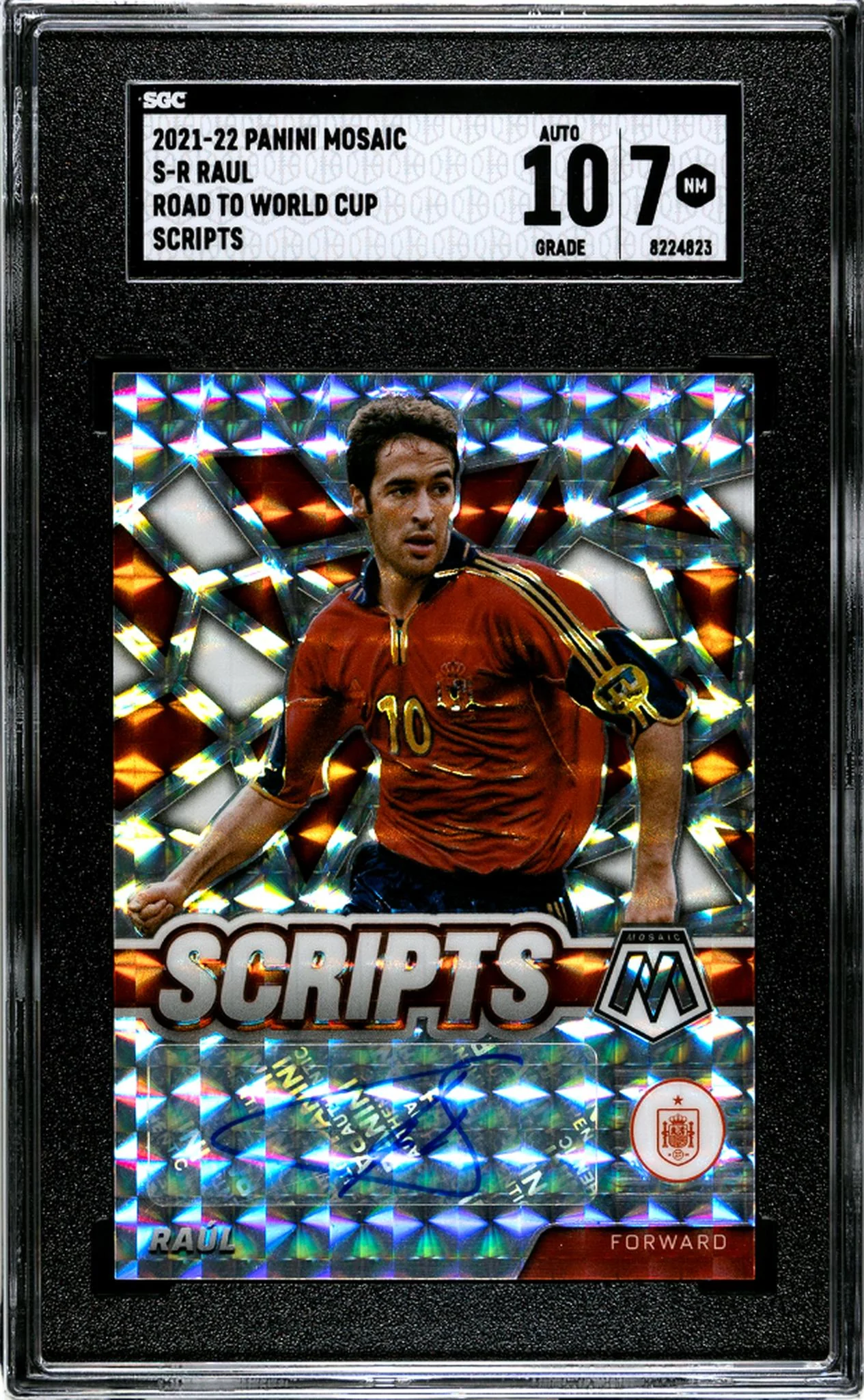 2021 Mosaic #S-R Raúl Scripts SGC 10