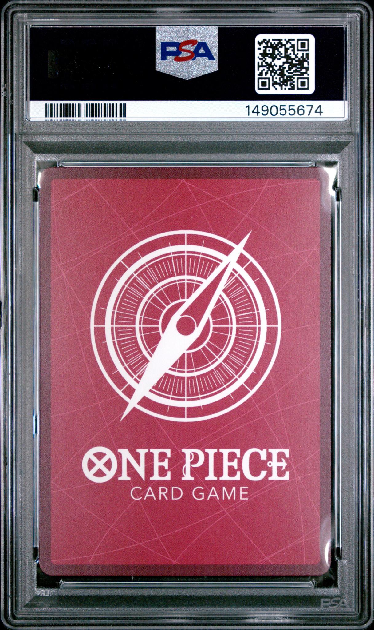2022 One Piece Op01-Romance Dawn Demo Deck-Errata Monkey D. Luffy #003 PSA 10 - Image 2