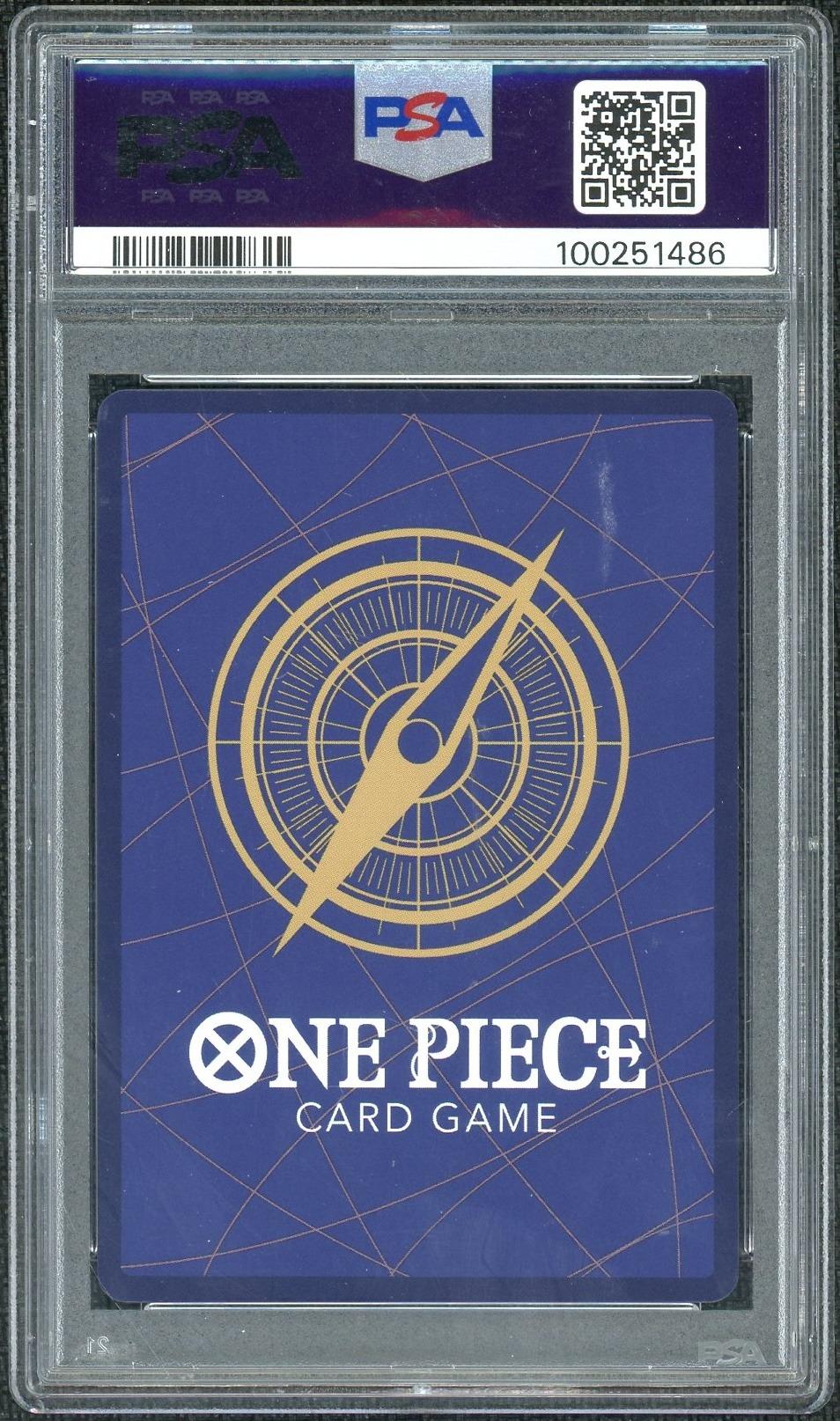 2022 One Piece Romance Dawn Alternate Art Boa Hancock #OP01078 PSA 10 - Image 2