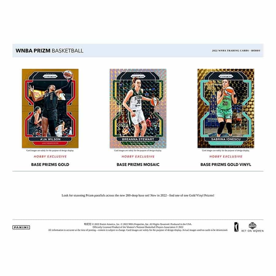 2022 Panini Prizm WNBA Basketball Hobby Box - Image 2