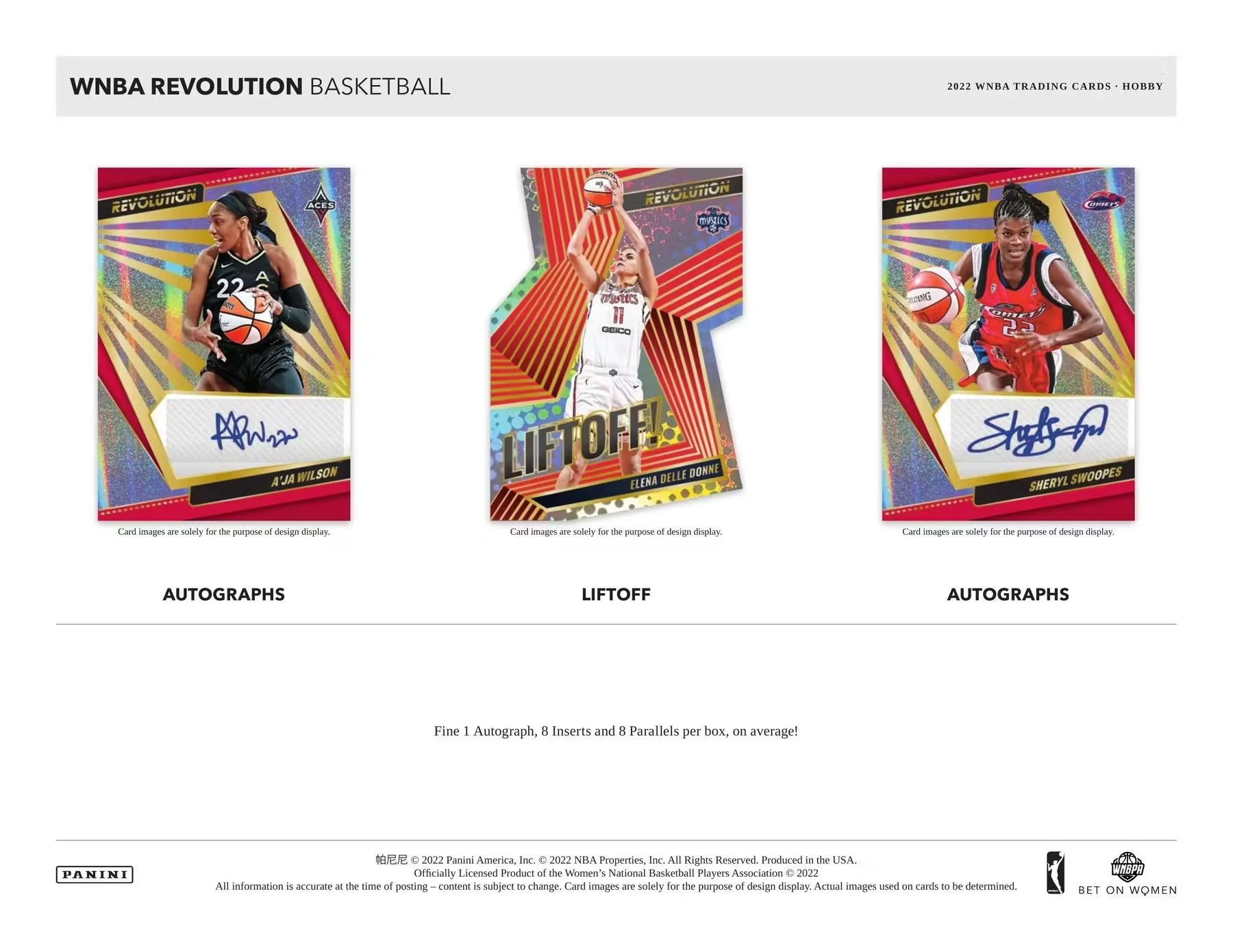 2022 Panini Revolution WNBA Basketball Hobby Box - Image 2