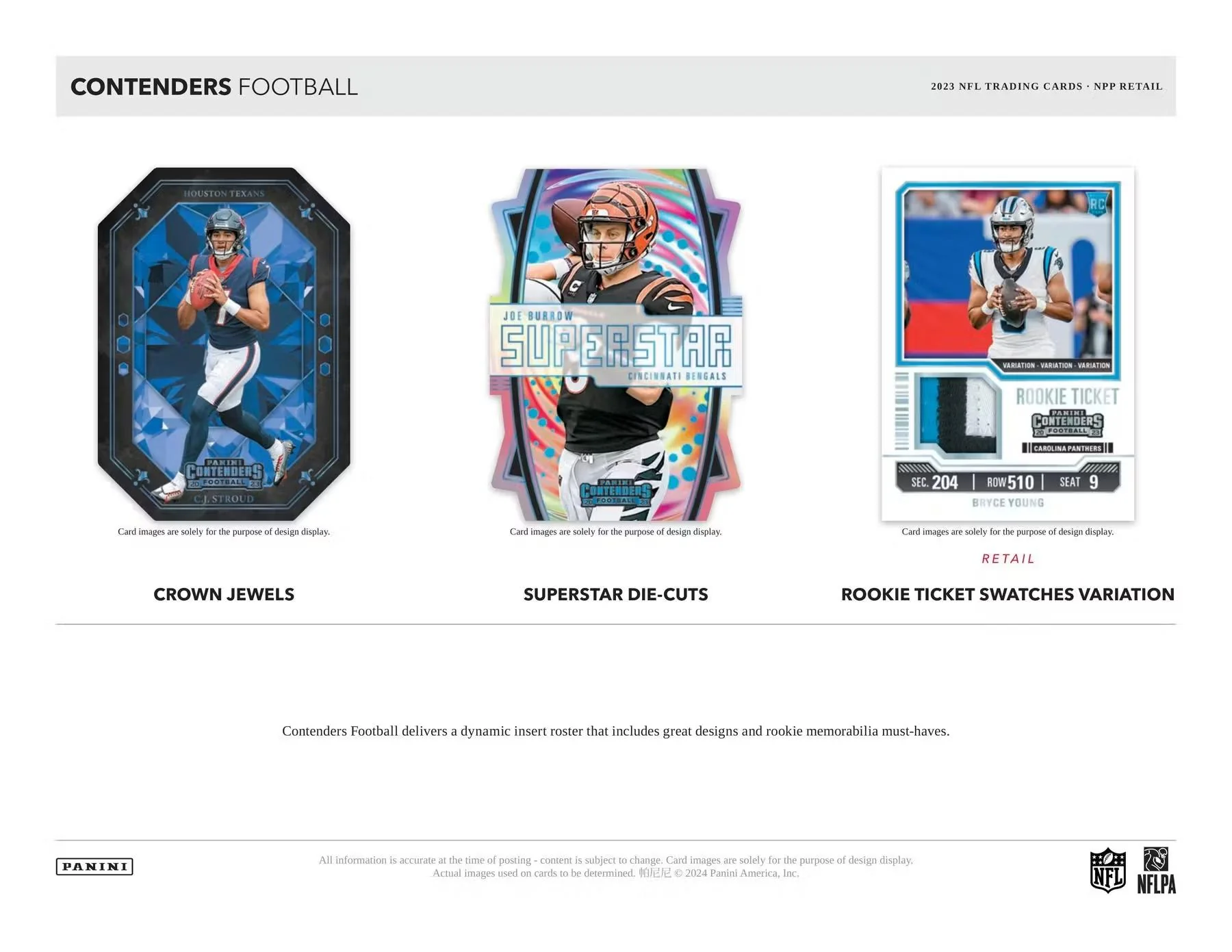 2023 Panini Contenders Football Blaster Box - Image 9