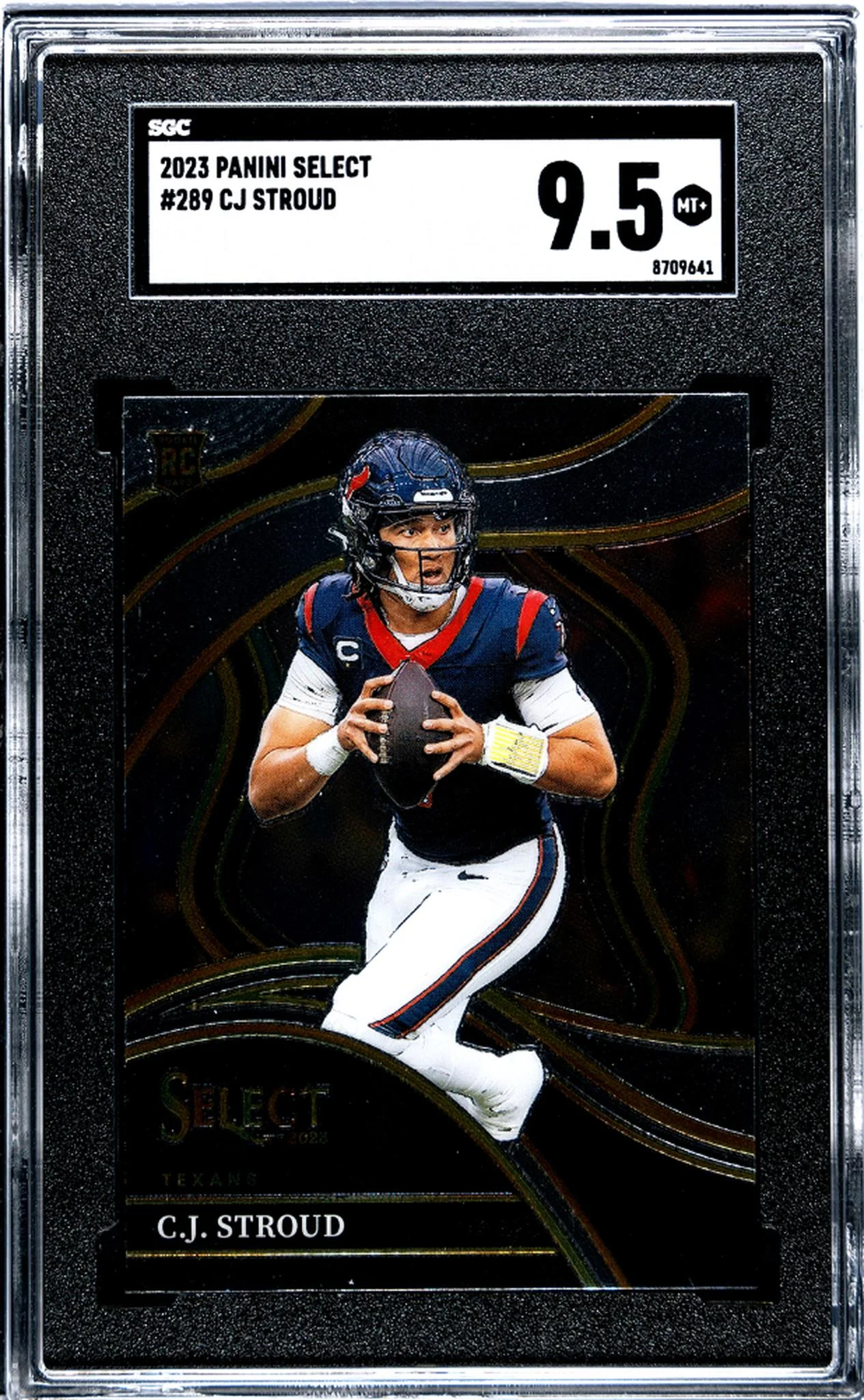2023 Panini Select CJ Stroud #289 RC SGC 9.5