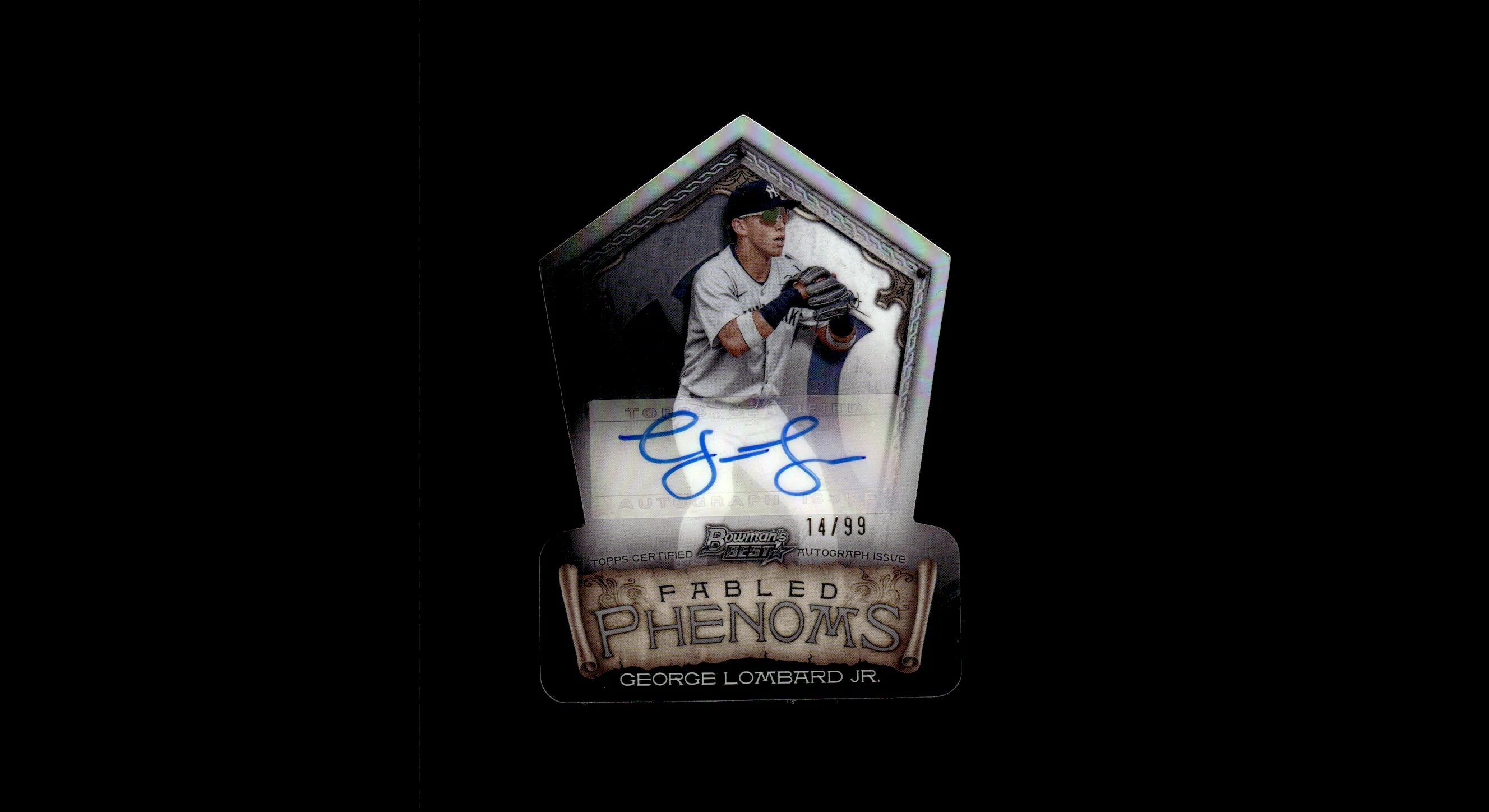 2024 Bowman's Best FPA-GL George Lombard Jr. Fabled Phenoms /99 New York Yankees Auto
