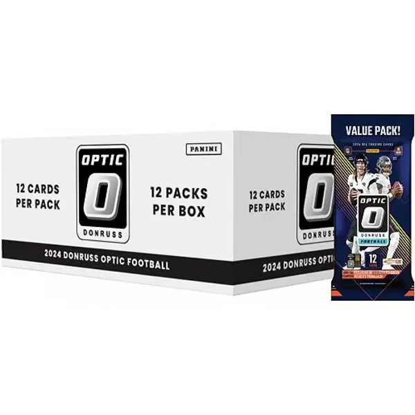 2024 Panini Donruss Optic Football Fat Pack Display Box