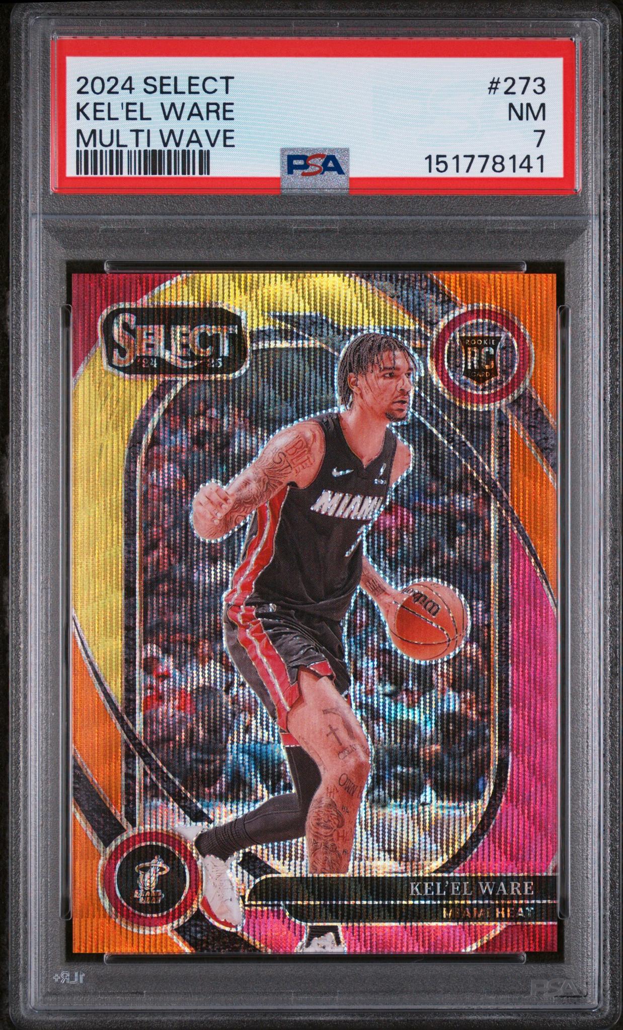 2024 Panini Select Multi Wave Kel'El Ware #273 PSA 7