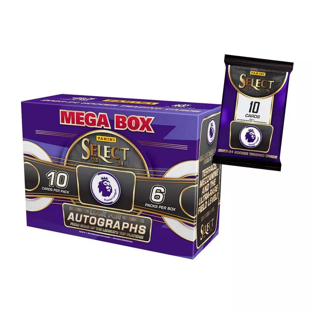 2024 Panini Select Premier League Soccer Mega Box - Image 2