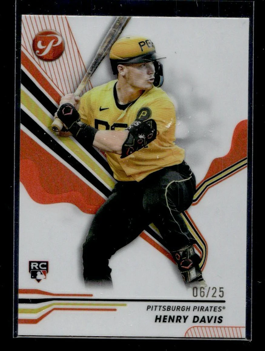 2024 Topps Pristine Henry Davis #196 RC /25