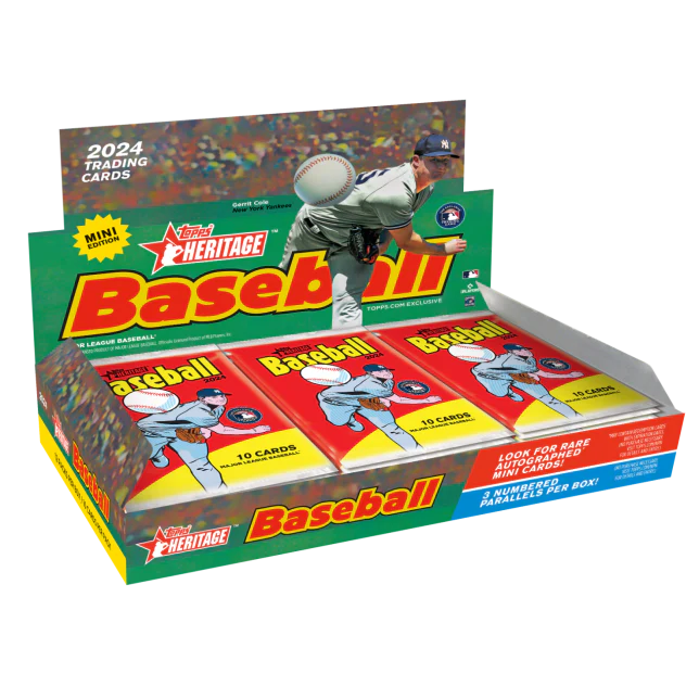 2024 Topps Heritage Baseball Mini Box