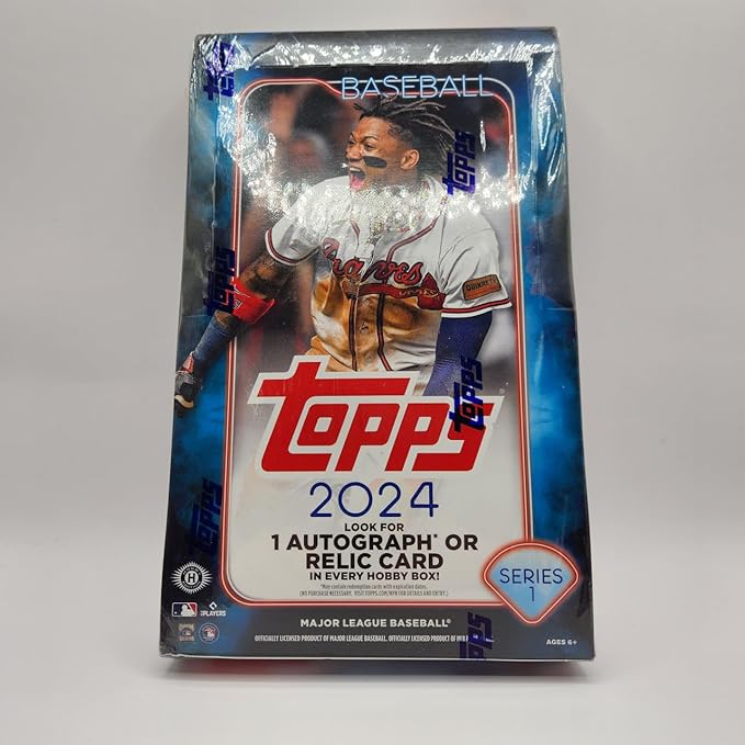 2024 Topps Series 1 Baseball Hobby Box - Image 2