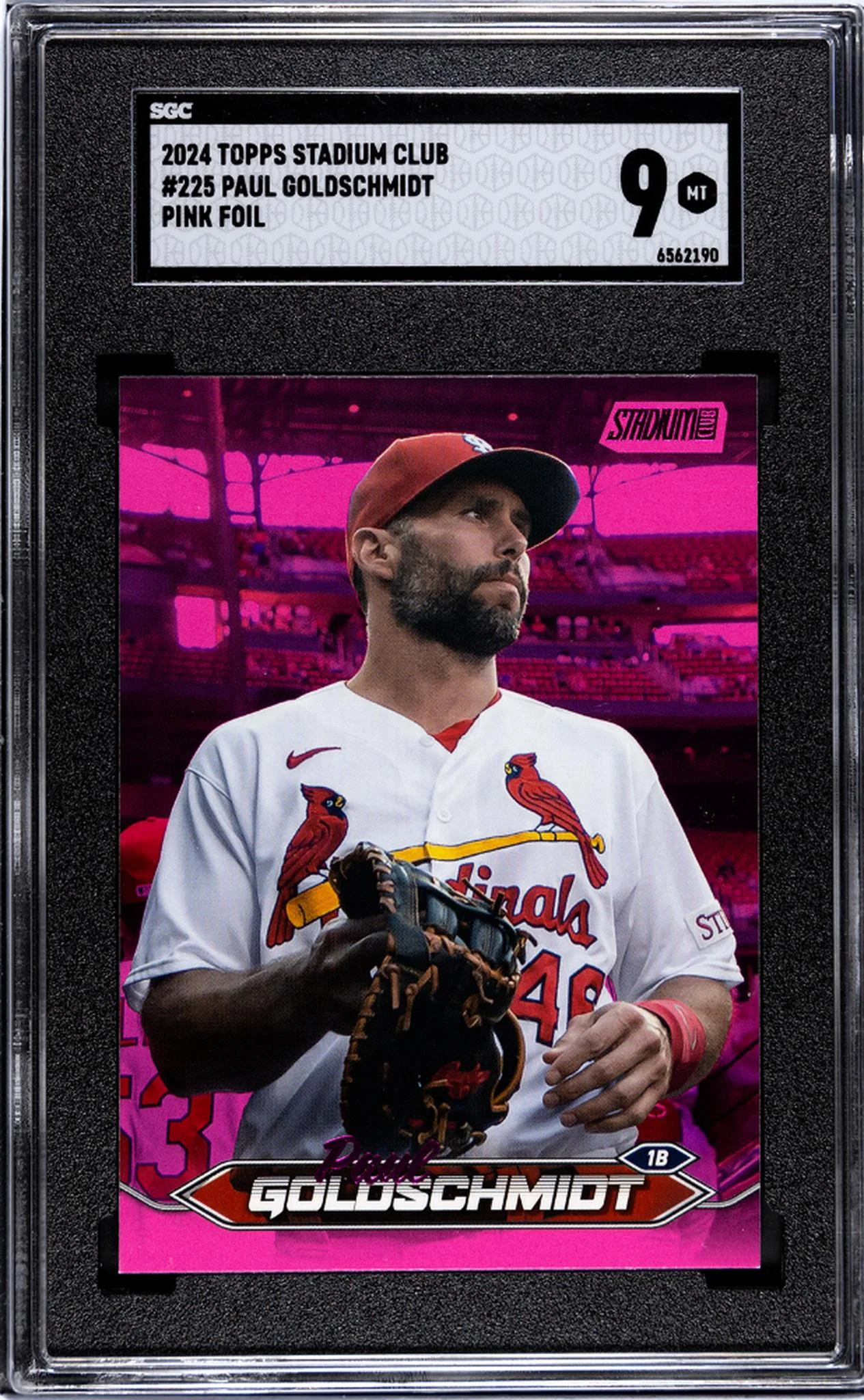 2024 Topps Stadium Club #225 Paul Goldschmidt SGC 9