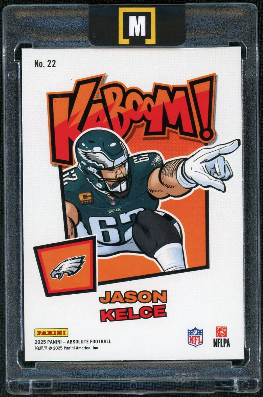 2025 Absolute 22 Jason Kelce Kaboom! - Image 2