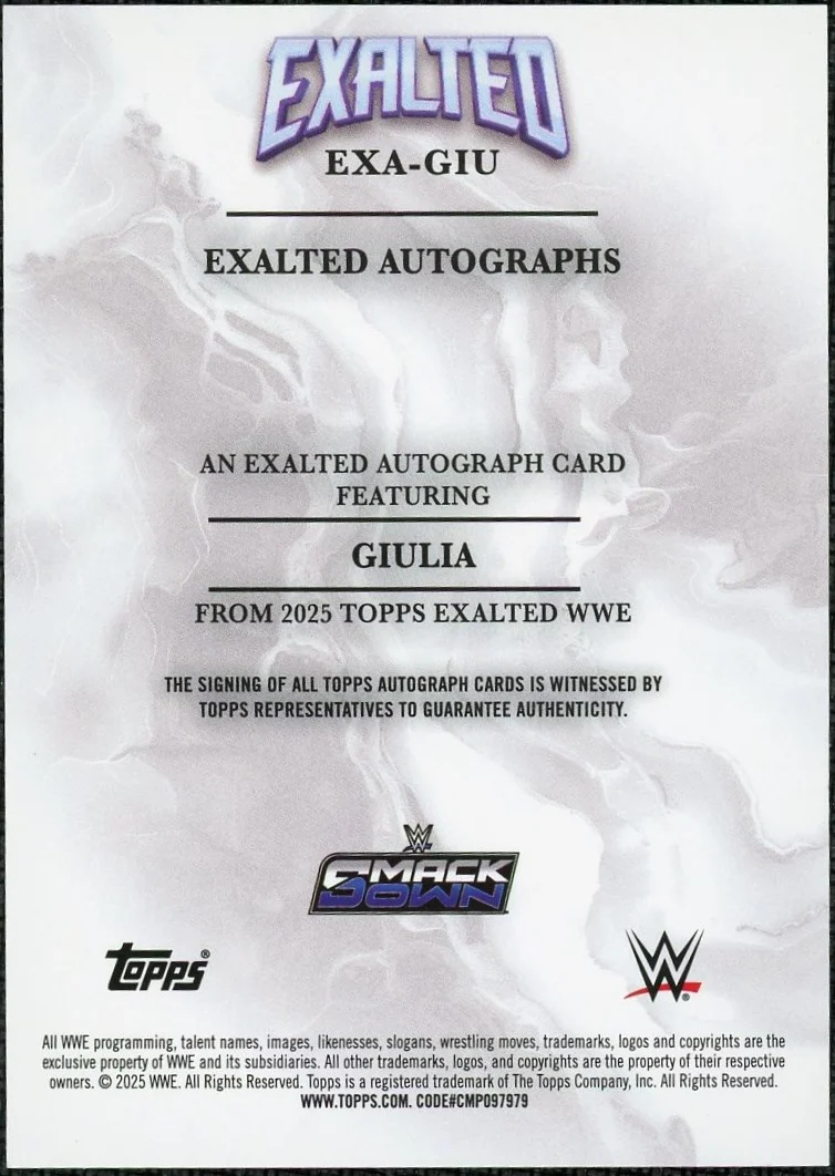 2025 Exalted EXA-GIU Giulia Auto /99 - Image 2