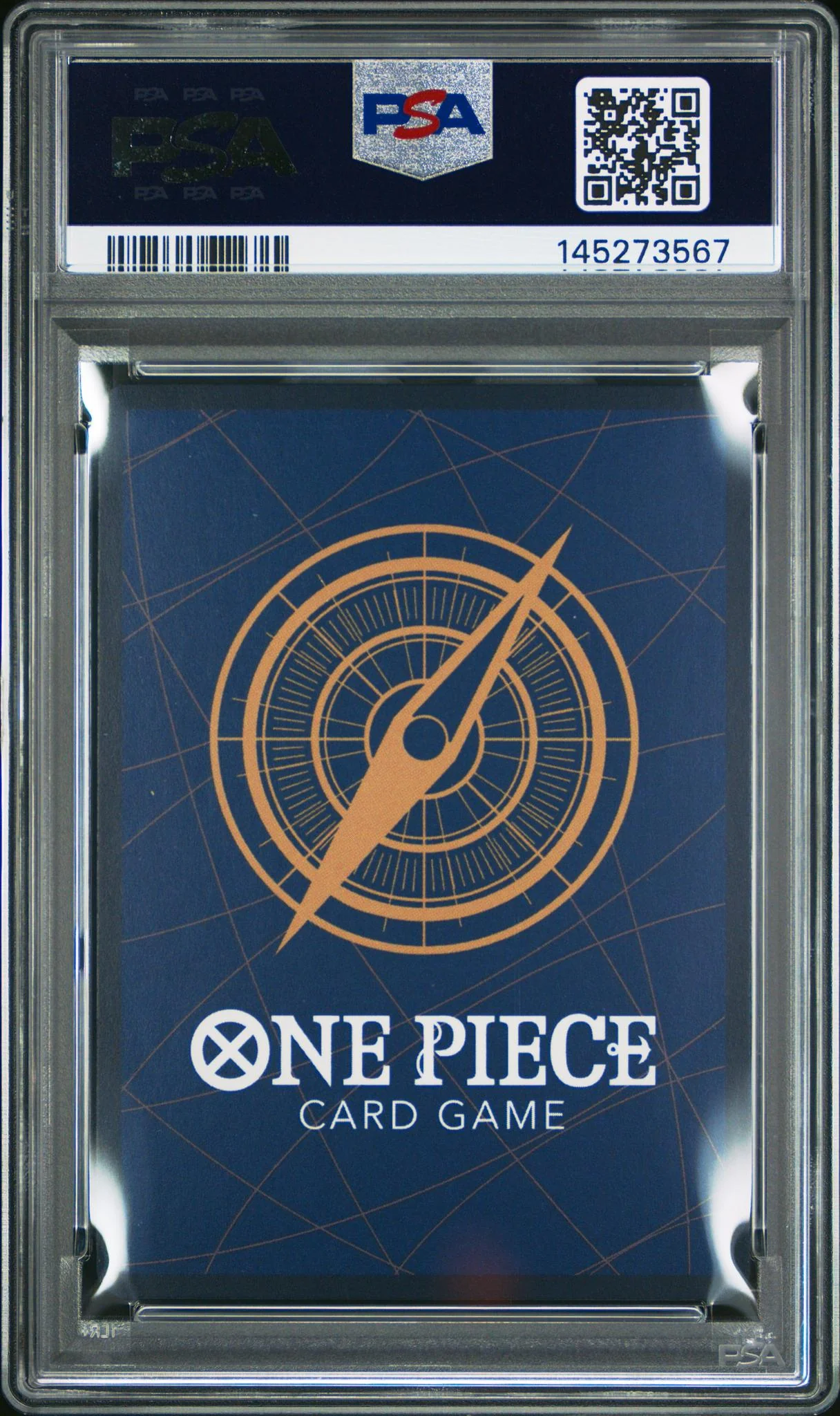 2025 One Piece Japanese Op11-A Fist of Divine Speed Special Alternate Art Sanji #119 PSA 10 - Image 2