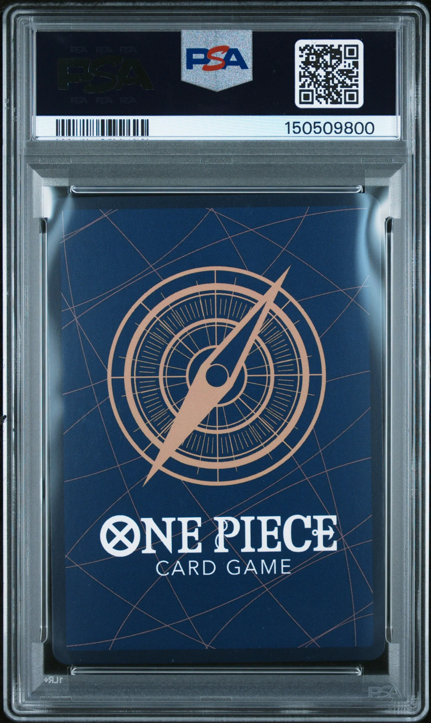 2025 One Piece Japanese Op14-The Azure Sea's Seven Special Alternate Art Sengoku #046 PSA 10 - Image 2