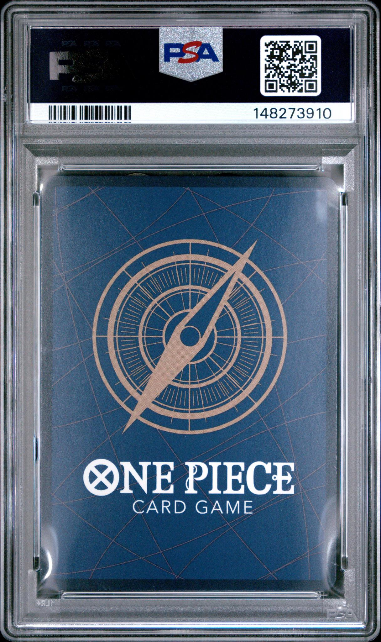 2025 One Piece Promo Illustration Box Volume 2 Black Maria #OP08-074 PSA 9 - Image 2