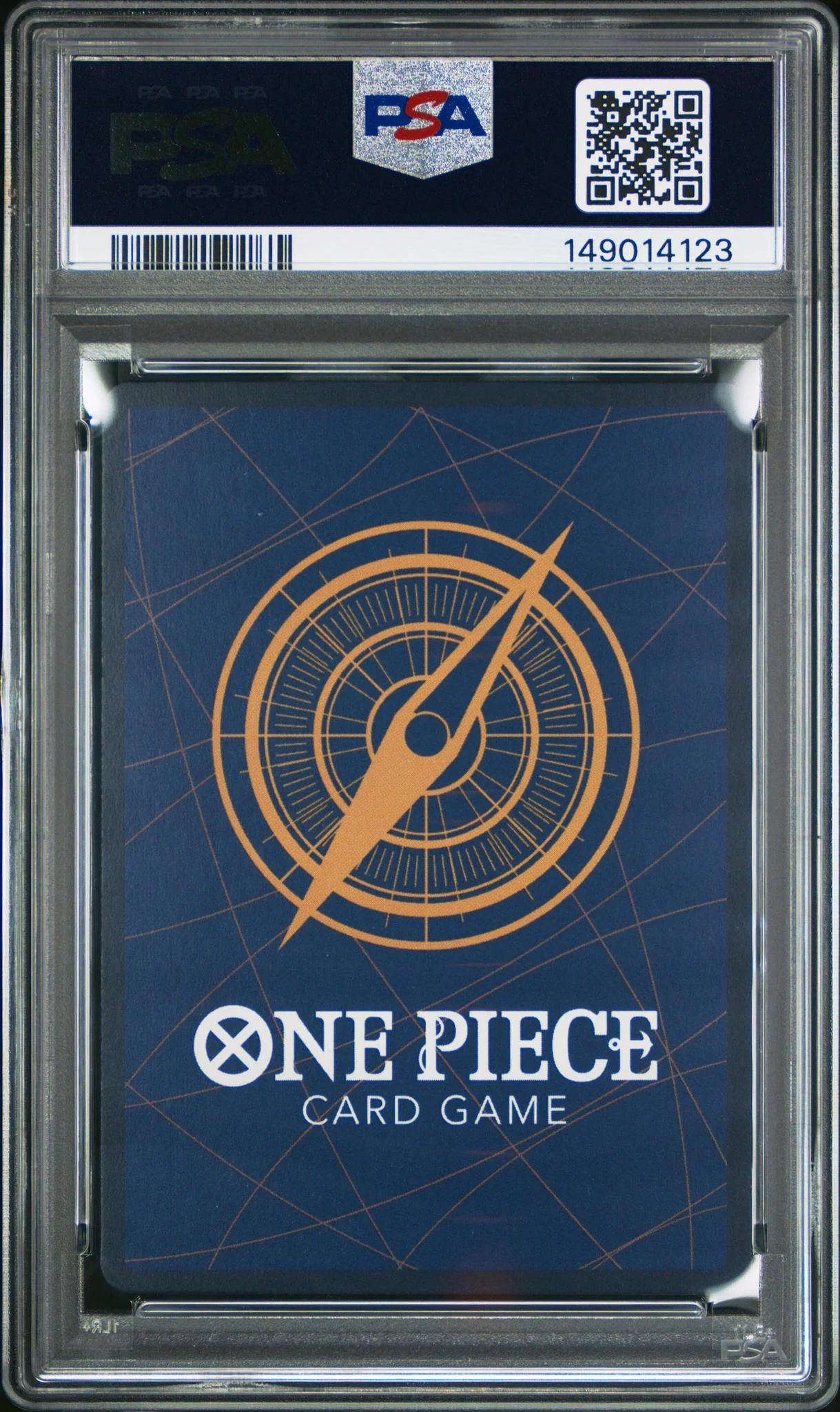2025 One Piece the Azure Sea's Seven Japanese Alternate Art Ground Death #OP14-096 PSA 10 - Image 2