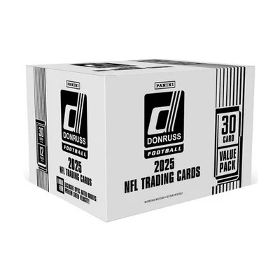2025 Panini Donruss Football Fat Pack Display Box