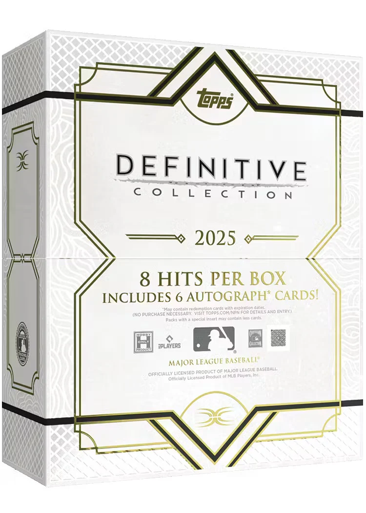 2025 Topps Definitive Baseball Hobby Box
