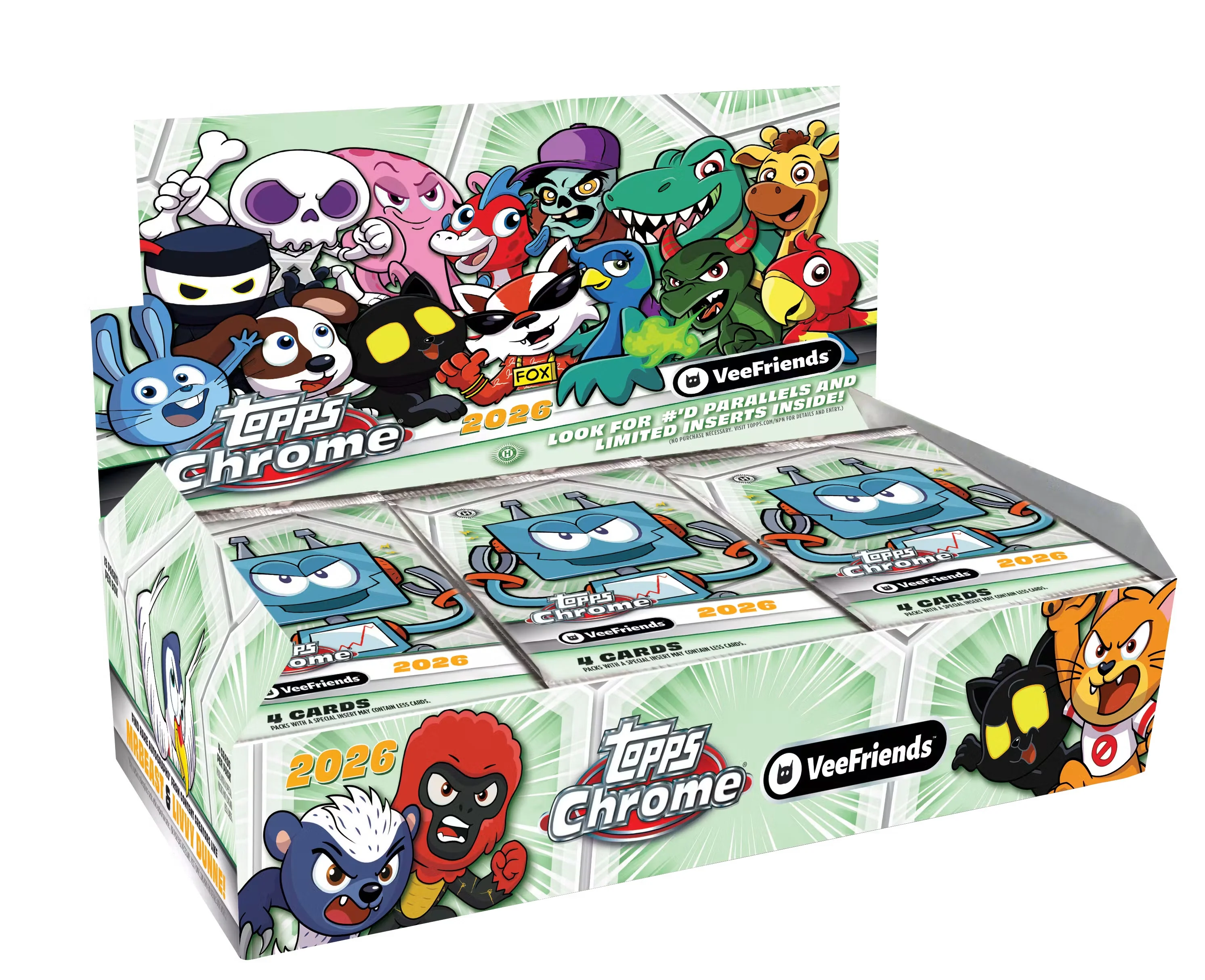 2026 Topps Chrome VeeFriends Hobby Box