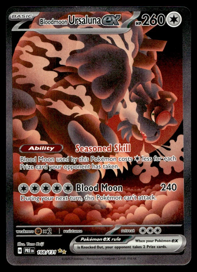 Pokemon 168/131 Bloodmoon Ursaluna Holofoil