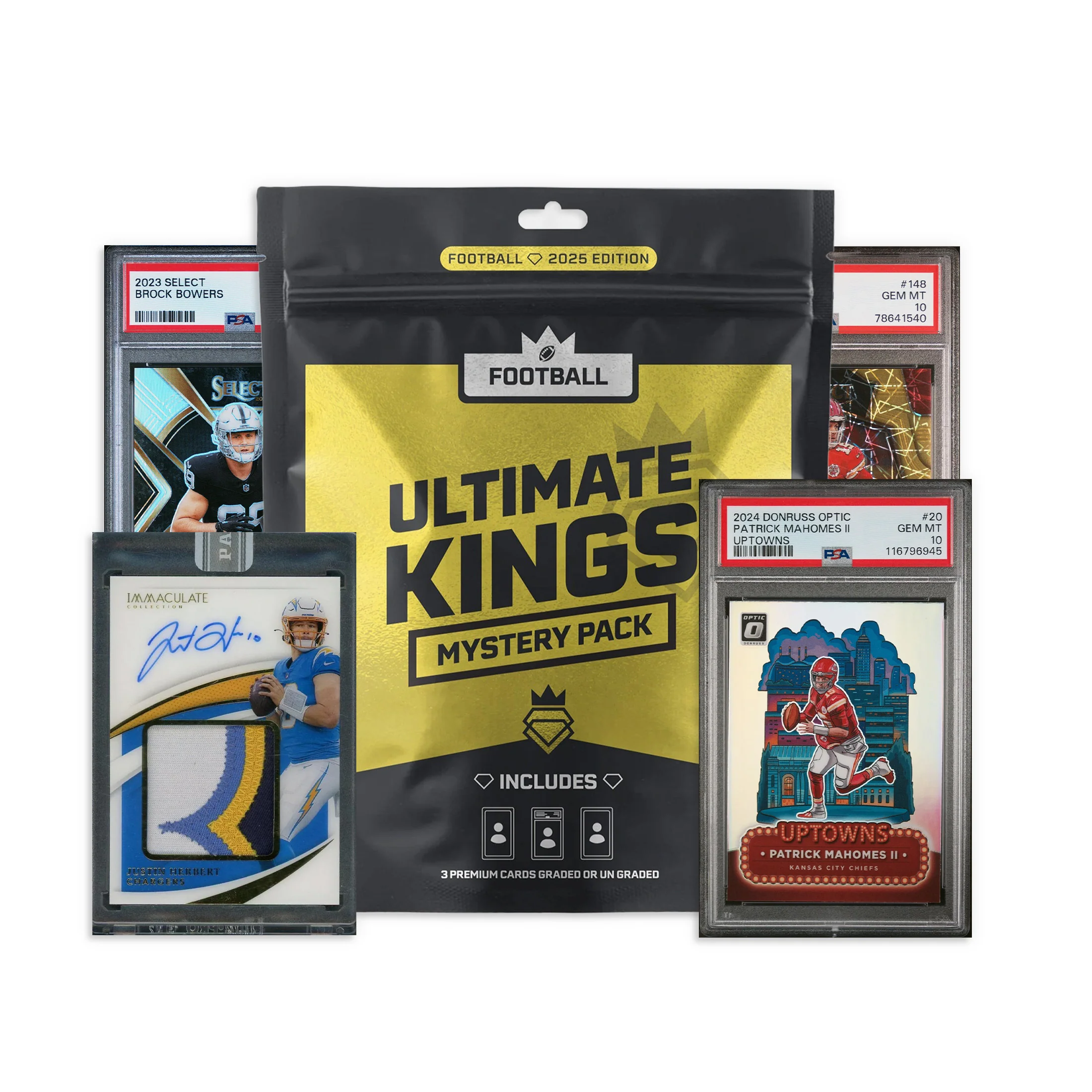 Ultimate Kings Mystery Pack - (3) Premium Cards Value $250-$2500+ - Image 2