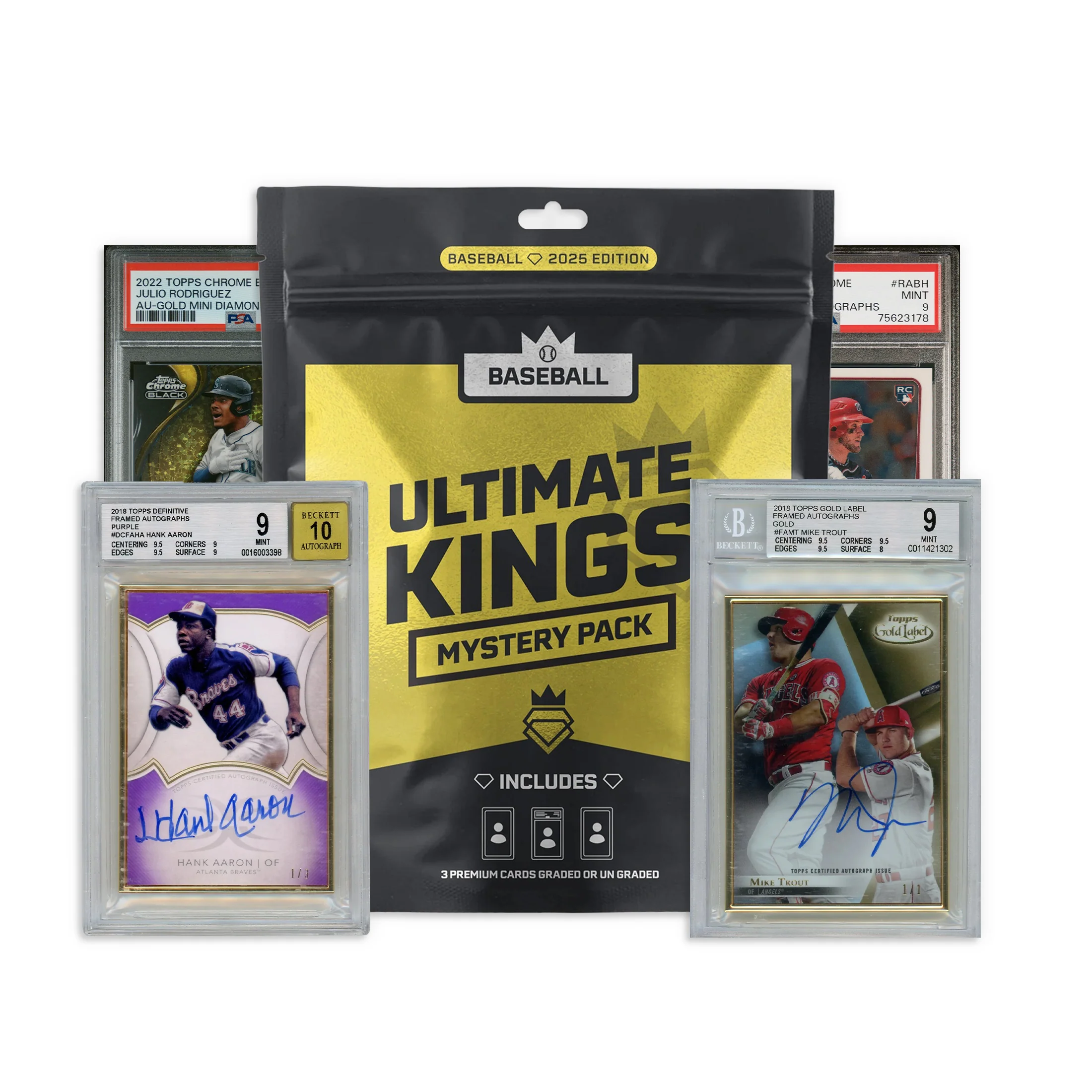 Ultimate Kings Mystery Pack - (3) Premium Cards Value $250-$2500+ - Image 3