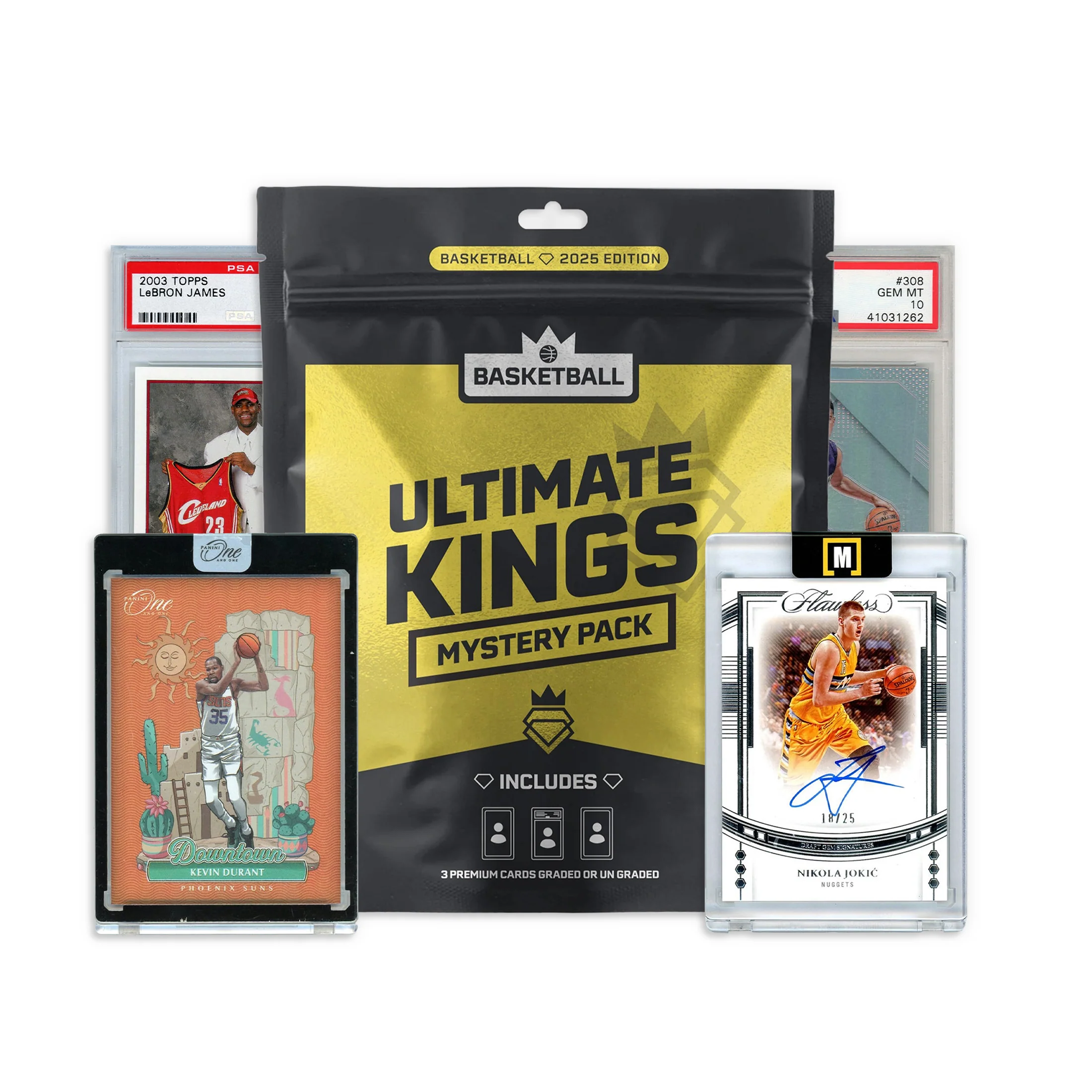 Ultimate Kings Mystery Pack - (3) Premium Cards Value $250-$2500+ - Image 4